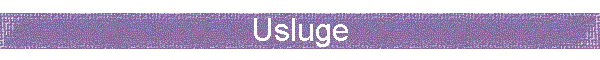 Usluge